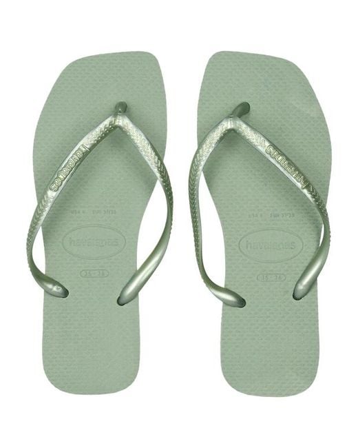 Havaianas Green Slim Flip-Flops And Sandals