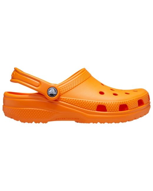 Crocs™ Classic Clog - Shoes in Orange/Orange (Orange) | Lyst