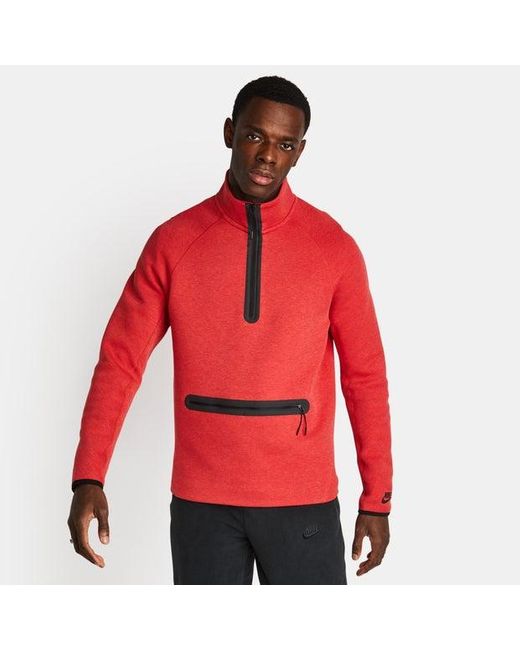 Tech Fleece Tops de pista Nike de hombre de color Red