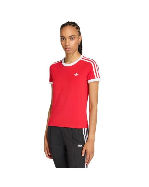 Adidas Red Slim T-Shirts
