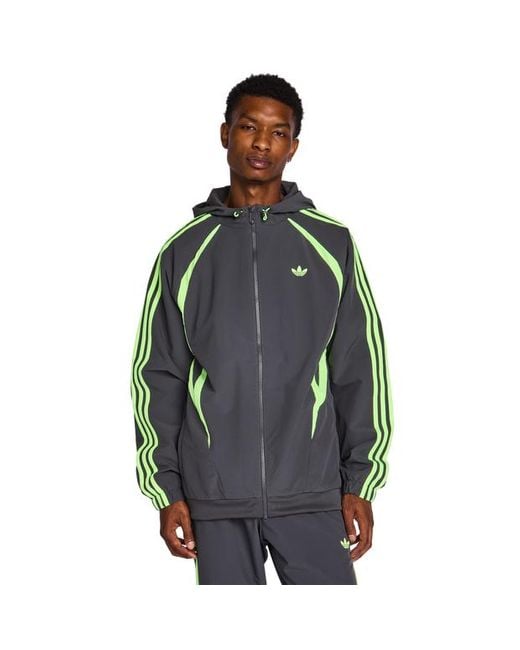 Archive Top Da Pista di Adidas in Gray da Uomo