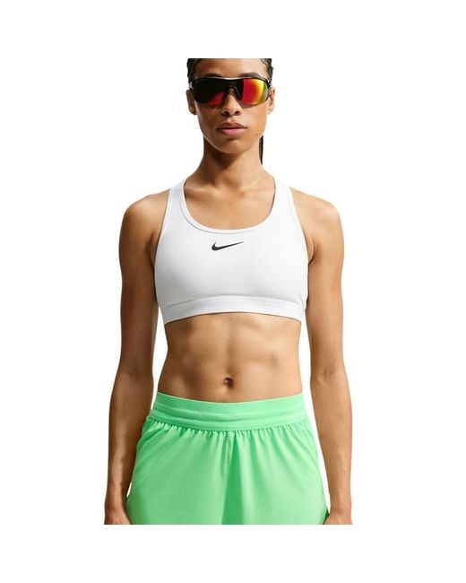 Nike Green Swift Dri-Fit Mid-Rise 2-In-1 Shorts Shorts