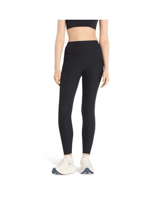 New Balance Blue Ribbed High Rise Legging Leggings