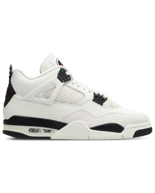 Nike White Aj4 Retro Sneakers for men