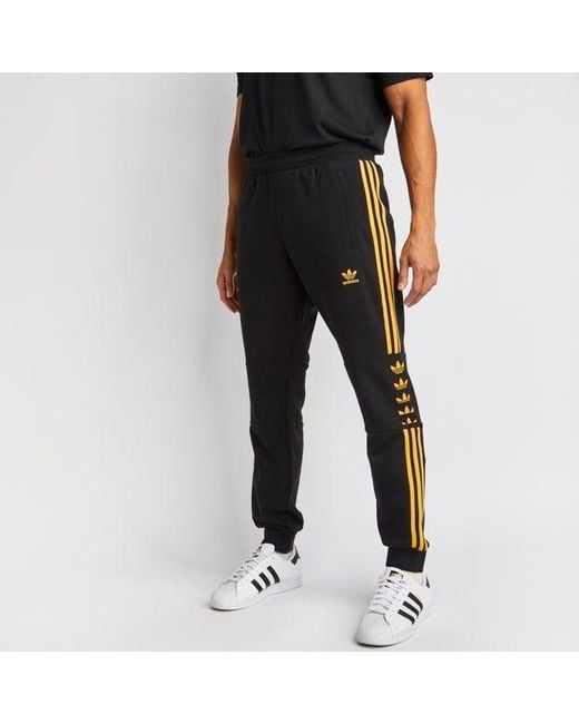 Trefoil-stripes di Adidas in Black da Uomo