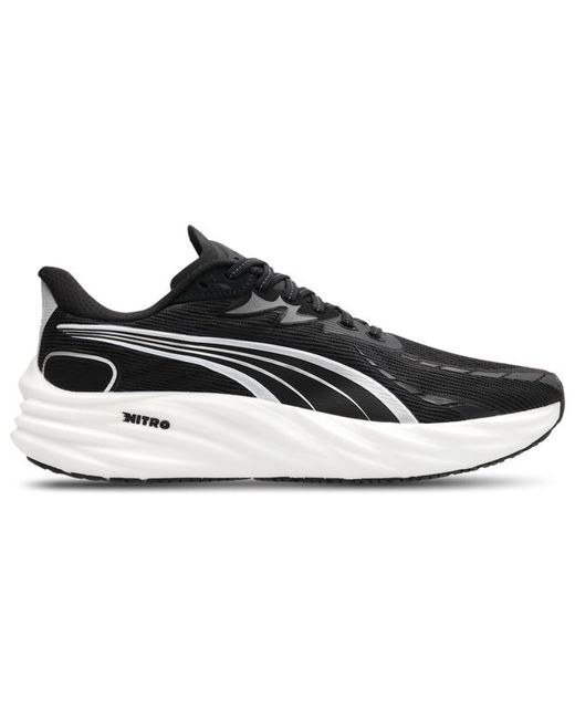 PUMA Black Velocity Nitro Sneakers for men