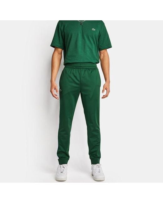 Lacoste Green Interlock Pants for men