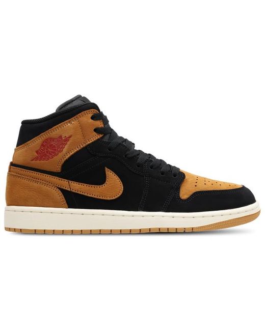 Nike Blue Aj1 Mid Sneakers for men