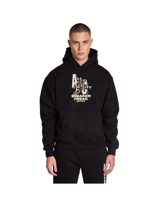 LCKR Black Oswego Hoodies for men