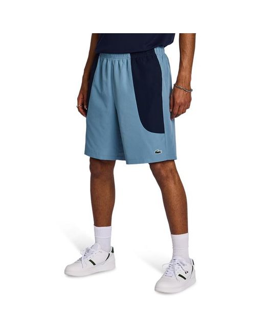 Lacoste Blue Off Court Logo Shorts for men