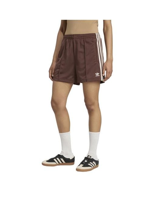 Adidas Brown Firebird Shorts