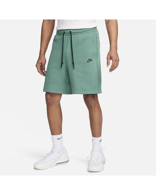 Tech Fleece Pantalones cortos Nike de hombre de color Green