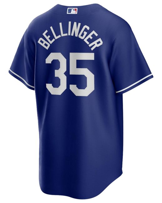 Nike Satin Cody Bellinger Dodgers Replica Player Jersey in Blue for Men ...
