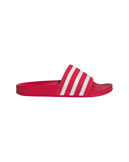 Adidas Adilette Slippers En Sandalen in het Red