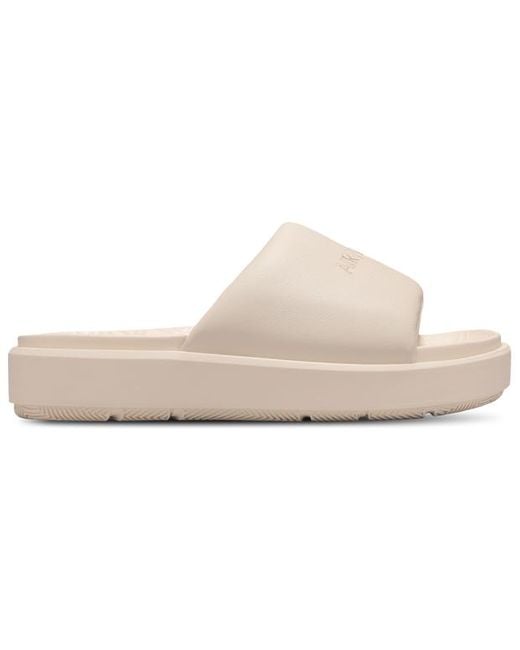 Nike White Sophia Flip-flops And Sandals