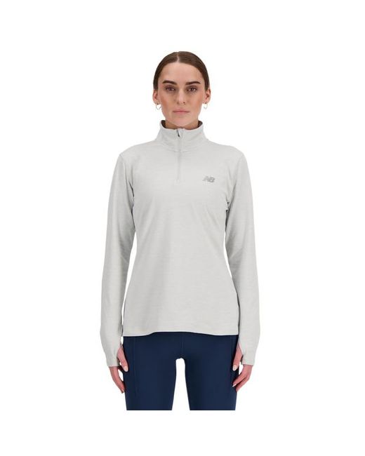 New Balance Gray Sport Essentials Track Tops