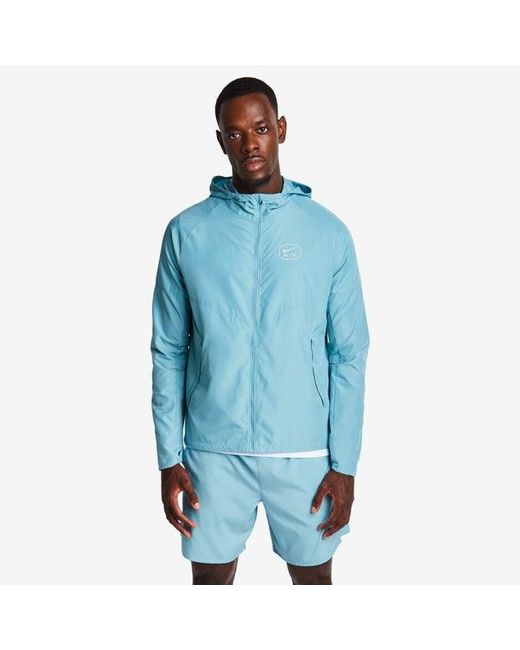 Swoosh Manteaux blousons Nike pour homme en coloris Bleu Lyst