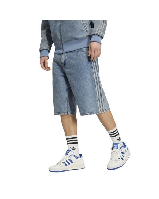 Adidas Firebird Korte Broeken in het Blue voor heren
