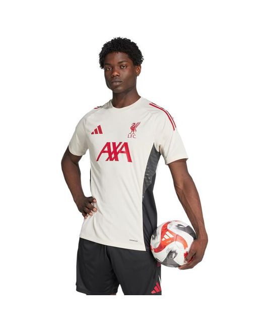 Adidas Red Liverpool Aeroready Training Jersey for men