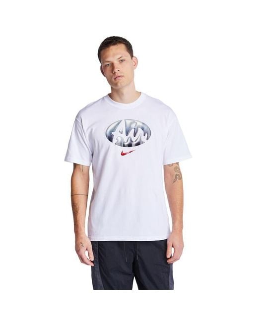 Nike White Air Max T-Shirts for men