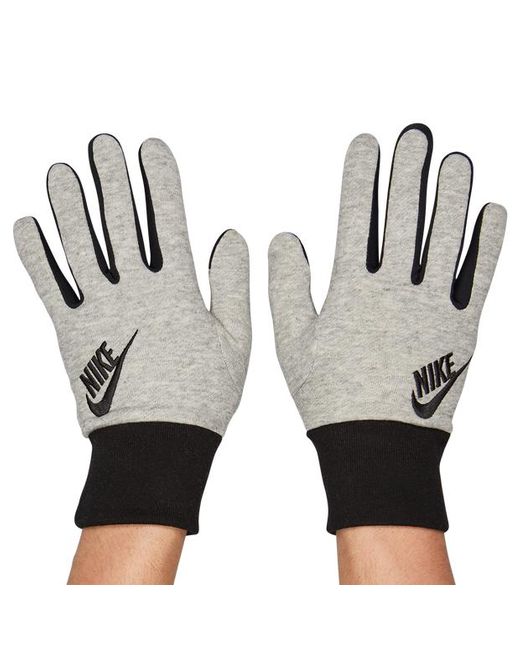 Fleece Guanti E Sciarpe di Nike in White