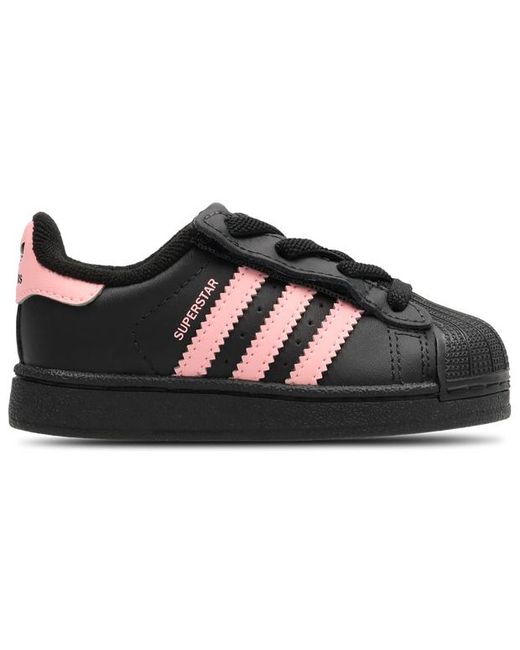 Adidas Black Superstar Baby Shoes