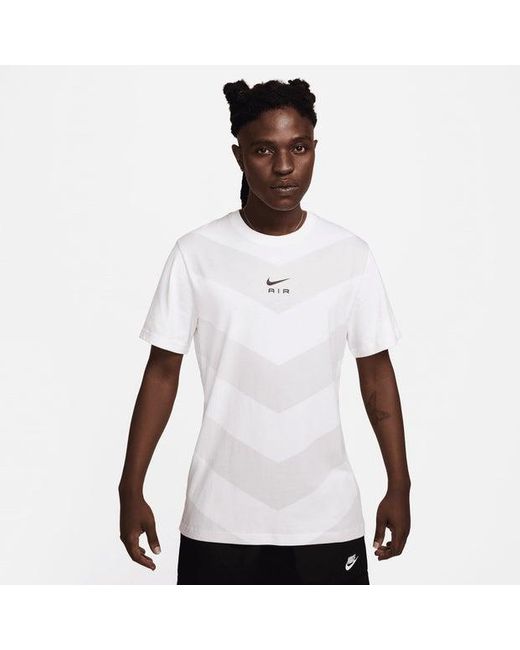 Nike Swoosh T-shirts in het White voor heren