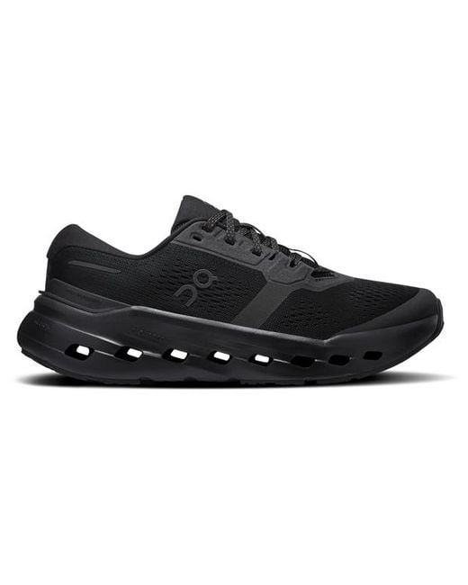 On Shoes Black Cloudrunner 3 Sneakers for men