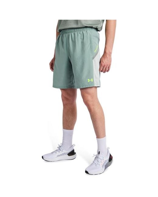 Under Armour Blue Tech Shorts for men