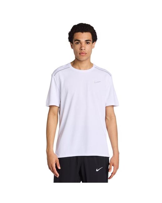 Nike White Miler T-Shirts for men