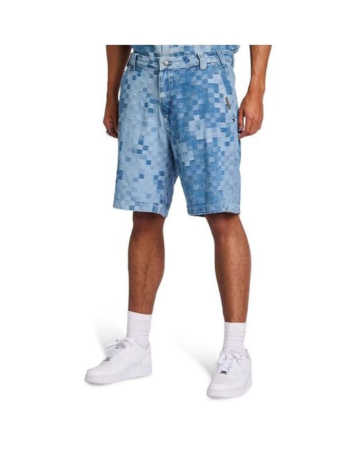 Project X Paris Blue Shorts for men