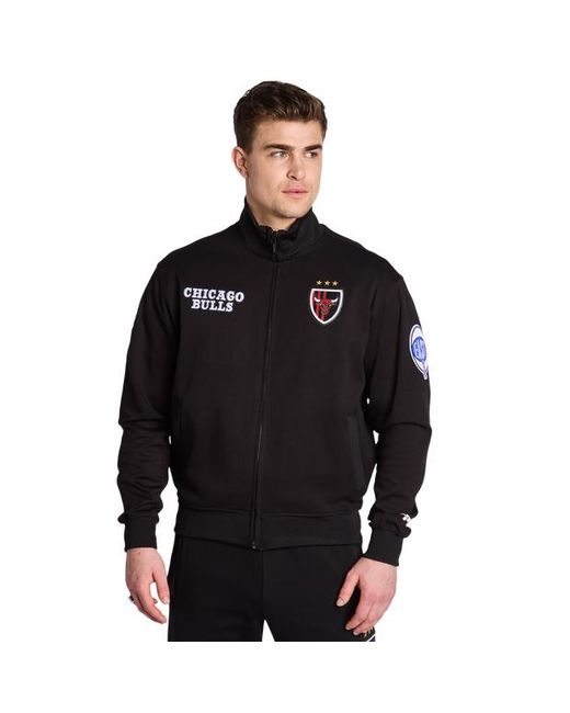 Pro Standard Black Chigago Bulls Ultras Track Tops for men