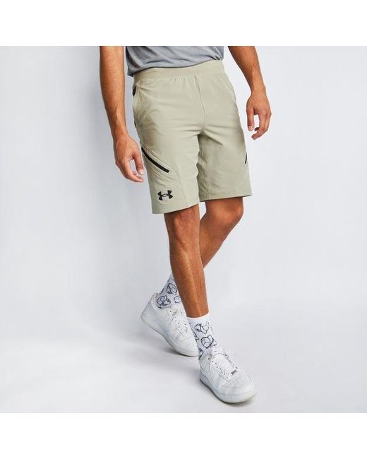 Under Armour Unstoppable Cargo Basketball Short in Natural für Herren