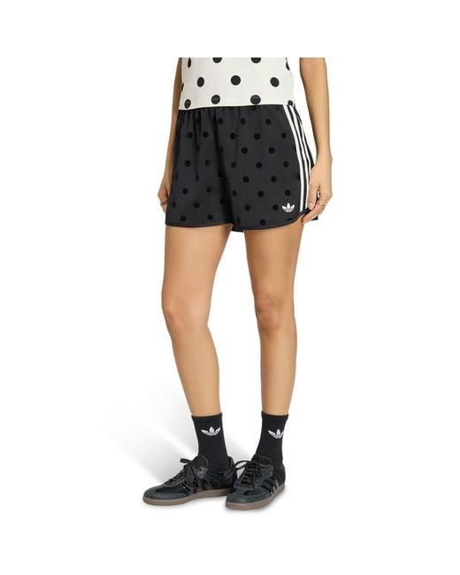 Adidas Black Polka Dots Shorts
