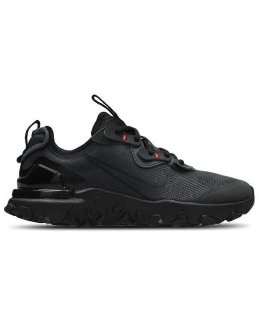 Nike Black React Vision Shoes