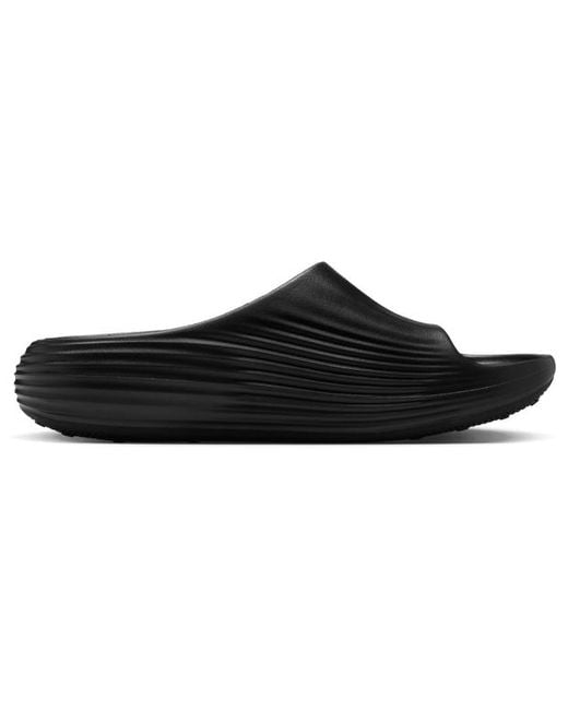 Reactx Rejuven8 Infradito E Sandali di Nike in Black da Uomo