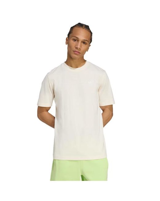 Adidas White Trefoil T-Shirts for men