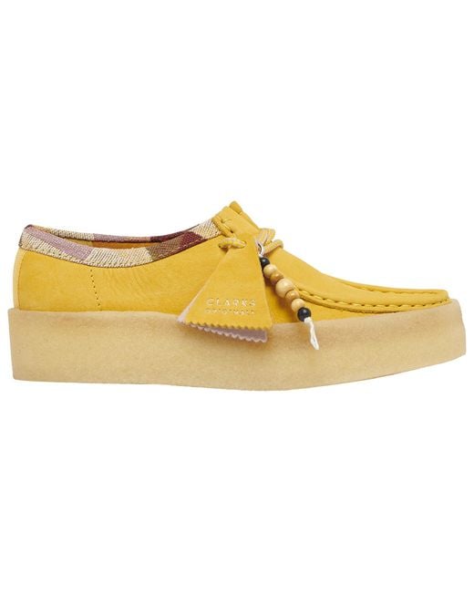 clarks yellow shoes
