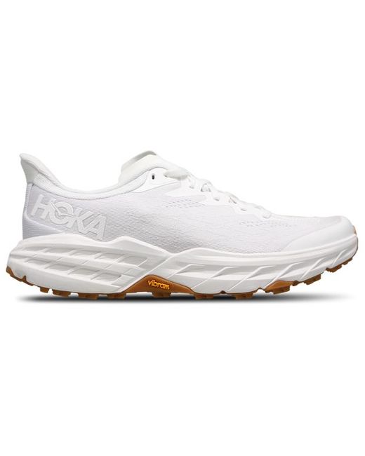 Hoka One One White Speedgoat 5 Shoes for men
