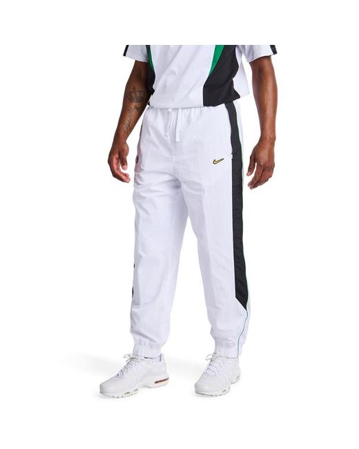 Nike White Tuned Pants for men
