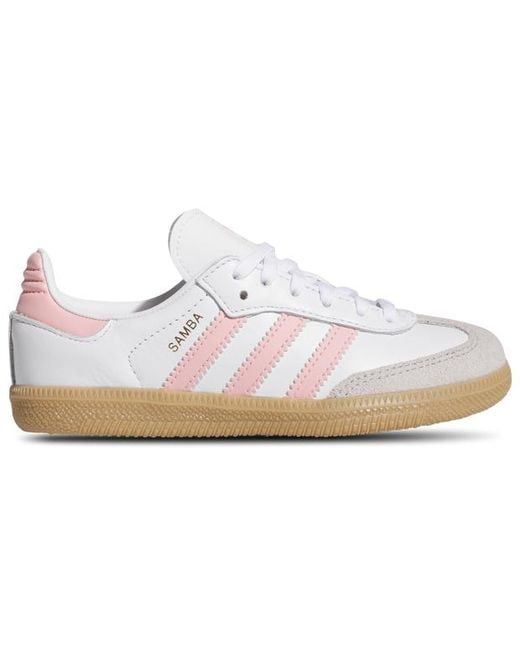 Adidas White Samba Toddler Trainers