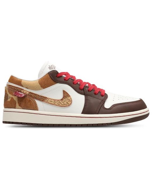 Nike Red 1 Low Sneakers for men