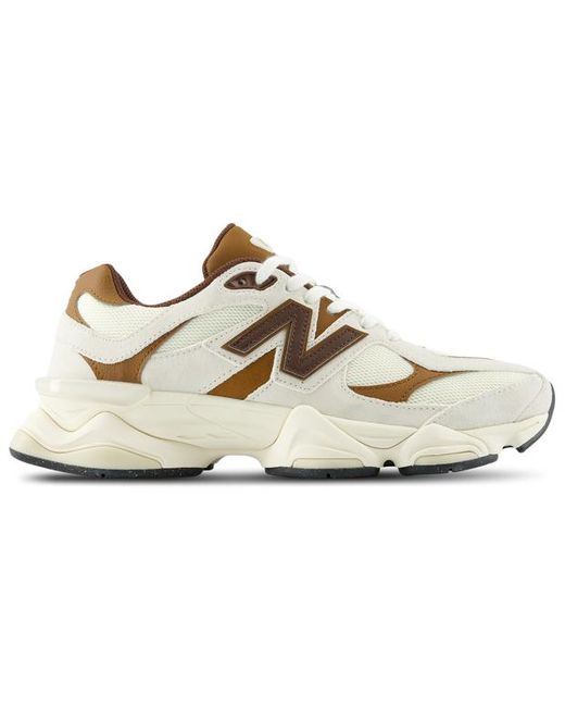 New Balance White 9060 Sneakers