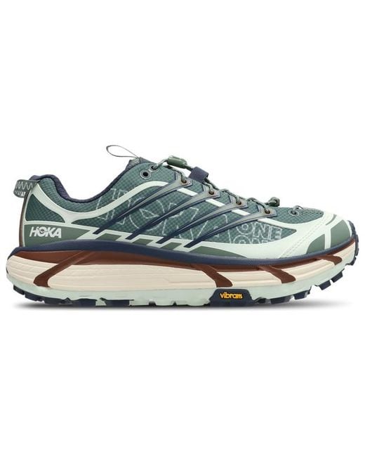 Hoka One One Blue Mafate Three2 Sneakers for men