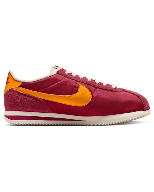 Nike Red Cortez Sneakers for men