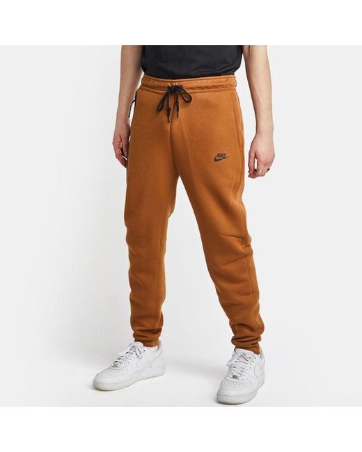 Nike Brown Tech Fleece Pants for men