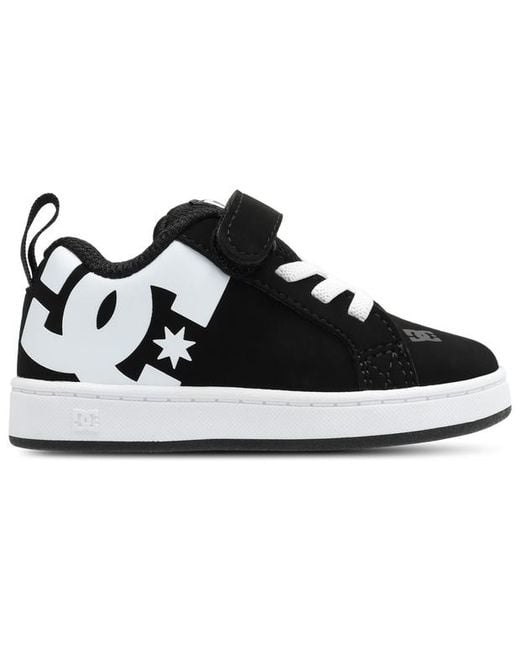 DC Shoes Black Dc Sneakers Court Graffik Baby Shoes