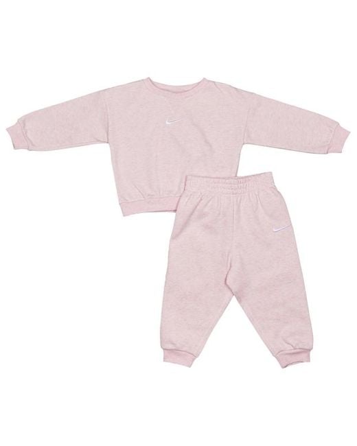 Nike Pink Essential Tracksuits