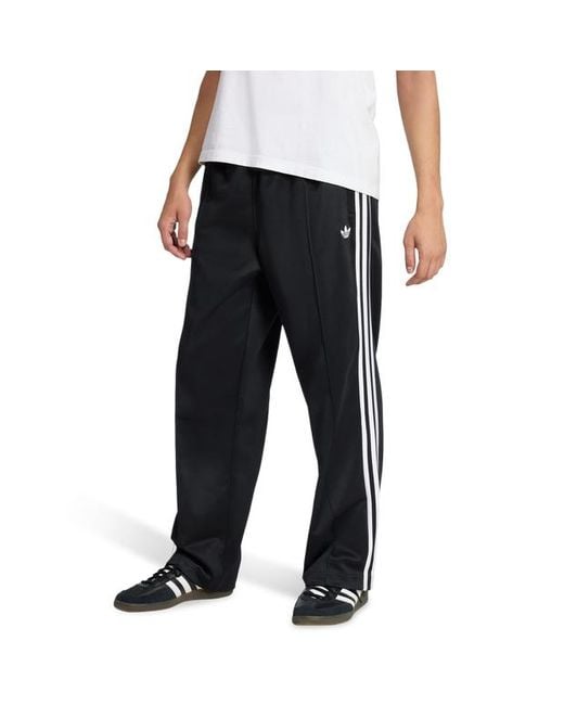 Adidas Black Baggy Track Trousers Pants for men