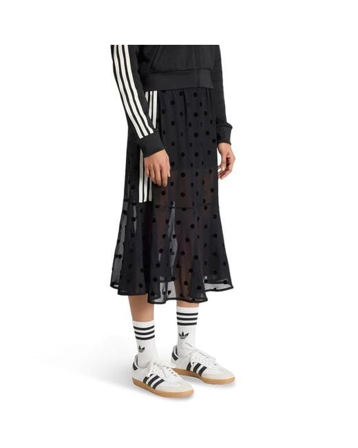 Adidas Black Polka Dots Skirts